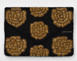 GOLD ROSE BEADED BAG (7)